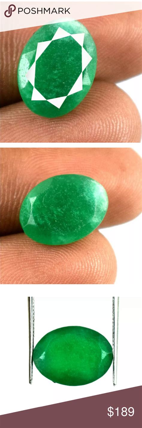 Natural Colombian Green Emerald Colombian Green Emerald Loose Gemstone