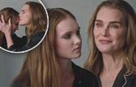 Brooke Shields 56 Fights Back Tears As She Talks To Mini Me Daughter