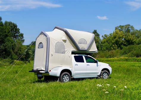 The Gentletent Gt Inflatable Tent Turns Pickup Trucks Into Campers