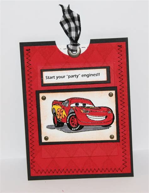 Another lightning mcqueen birthday party invitations sample Hand Stamped By Lacey: Lightning McQueen Birthday Party ...