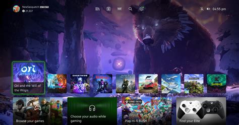 Xbox Dashboard Redesign Lets You See More Of Your Background