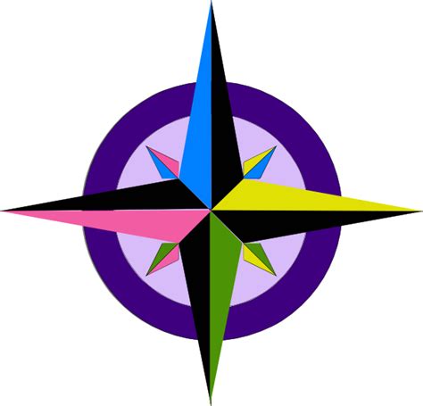 Check out this cool compass rose! Compass Rose Clip Art at Clker.com - vector clip art ...