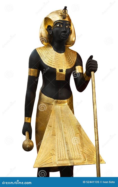 Reply Of A Guardian Statue Of Tutankhamun S Tomb Stock Image Image Of
