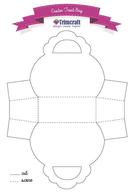 Free Paper Purse Template Printable