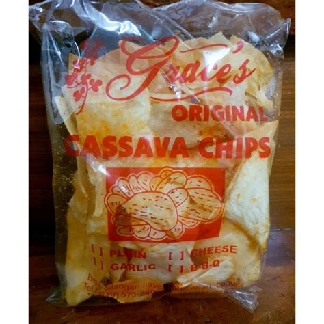 Grace S Cassava Chips 100g Cheese Flavor Shopee Philippines