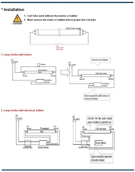 Electrical Wiring Diagrams For Fluorescent Light