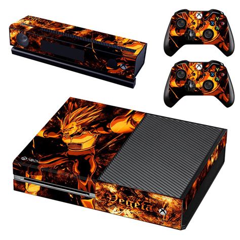 Dragon Ball Vegeta Vinyl Decal Skin Sticker For Xbox One Console And Kinect And 2 Controller