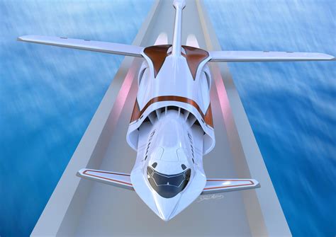 Skreemr Supersonic Jet Designed By Charles Bombardier Architectural
