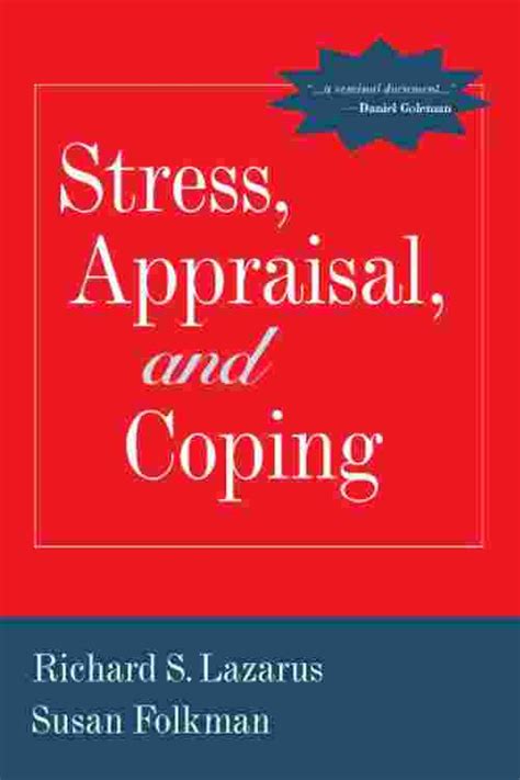 Pdf Stress Appraisal And Coping By Richard S Lazarus Ebook Perlego