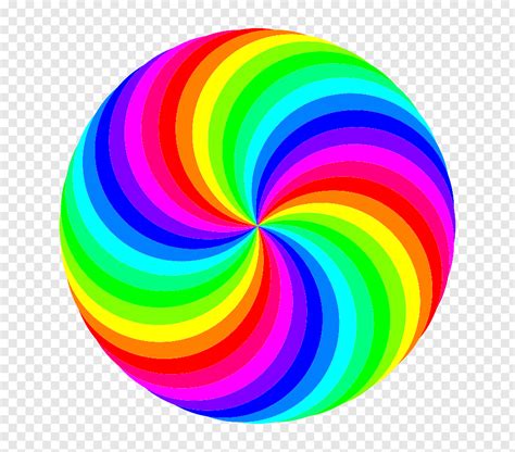 Rainbow Color Circle Color Wheel Circular Motion
