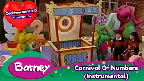 Barney Carnival Of Numbers Instrumental Youtube
