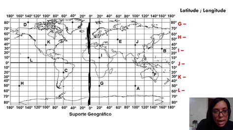 Atividades Sobre Coordenadas Geográficas