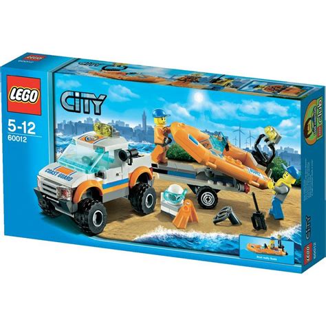 Lego 60012 City Le Transporteur Du Bateau Du Garde Côtes Comparer