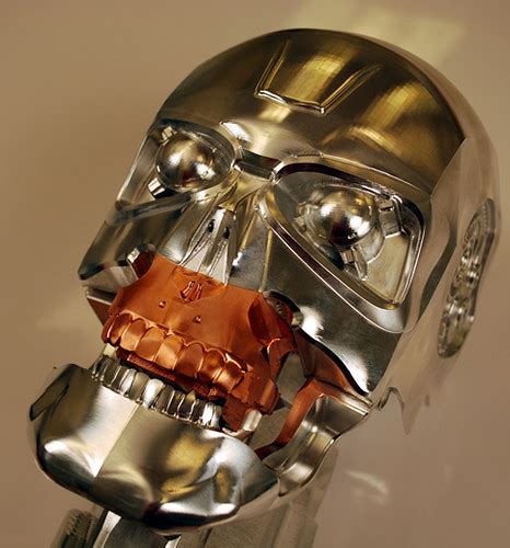 Robot Head Terminator Sescoi Flickr