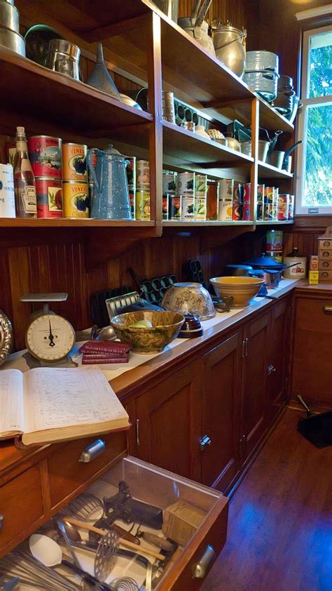 1914 Butlers Pantry In Pittock Mansion By Mharrsch 1900s Kitchen