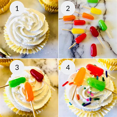 Popsicle Cupcakes For Summer Cake Mix Recipes