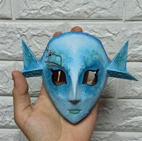 Legend Of Zelda Zora Mask Replica Etsy