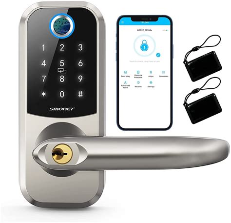 Biometric Smart Door Lock Face Recognition And Touch Screen Keyless