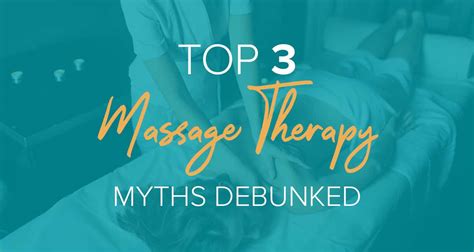 Top 3 Massage Therapy Myths Debunked Daytona College Ormond Beach