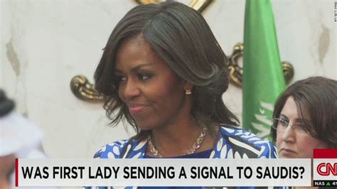 First Lady Michelle Obama Shakes Hands With Saudi King So Cnnpolitics