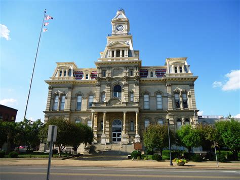 Zanesville, Ohio Court House | Ohio history, Zanesville ohio, Zanesville