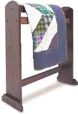 What's the best way to display a quilt? Quilt Rack Plans - Free Plans to Build a Display for a Quilt