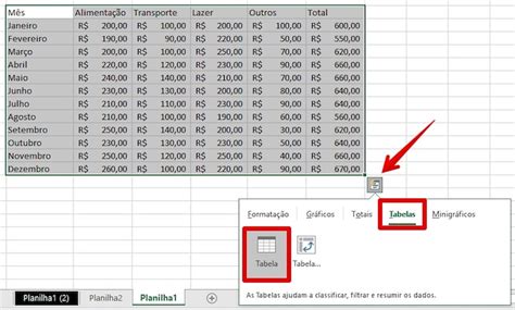 Como Criar Uma Tabela Em Uma Planilha Do Microsoft Excel Guia Passo A