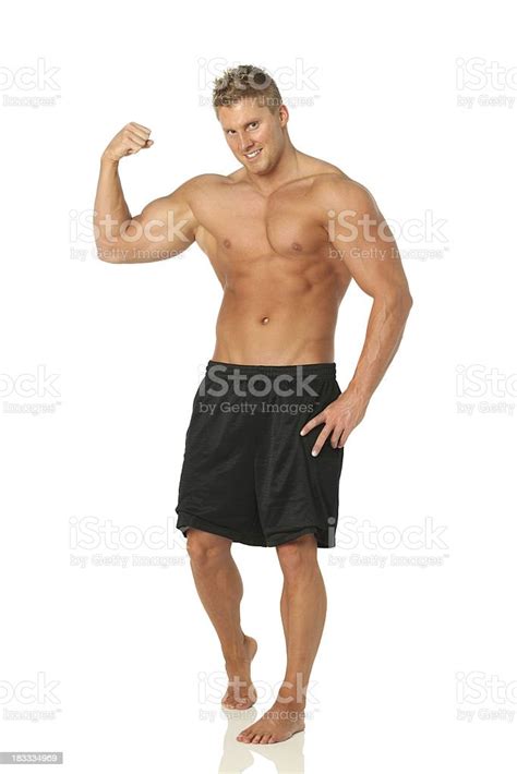 Muscle Guy Flexing Telegraph