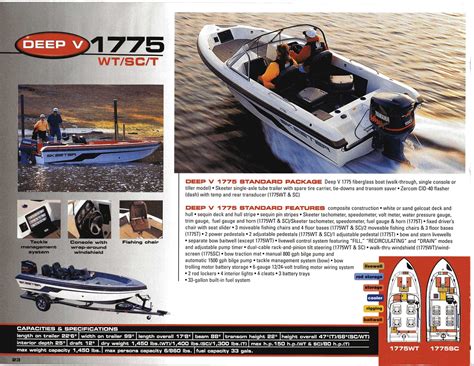 1999 Skeeter Fishing Boats Brochure
