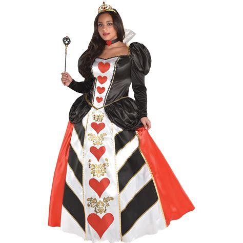 Regal Red Queen Plus Size Costume