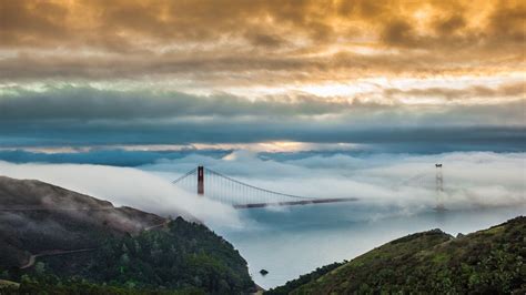 Fog Over Golden Gate Bridge