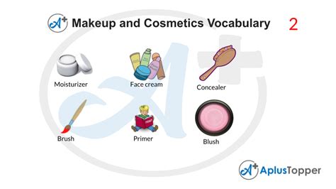 Makeup Cosmetics Vocabulary English List Of Makeup Cosmetics