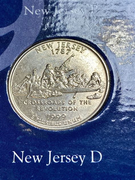 1999 D New Jersey 50 States And Territories Quarters For Sale Buy