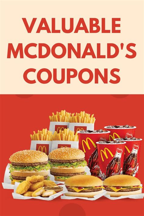 Use savings including restaurant mobile saving applications! Save money on your next craving with McDonalds Coupons ...