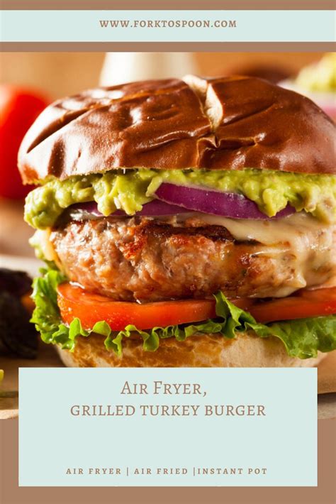 Frozen turkey burgers in air fryer. Air Fryer Turkey Burgers - Fork To Spoon | Recipe ...