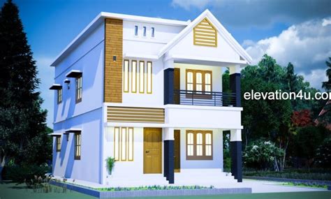 2030 Sq Ft 4bhk Modern Two Storey House And Free Plan Home Pictures