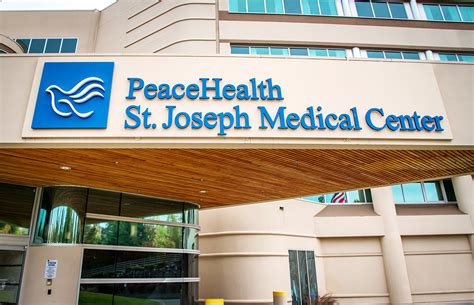 Dmw St Saint Joseph Medical Center Hospital Peacehealth Entrance 3