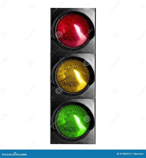 Traffic Light Stock Image Image Of City Traffic Road 41960575