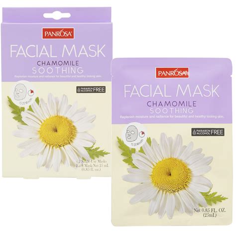 Wholesale Chamomile Facial Mask 2 Pack SKU 2338330 DollarDays