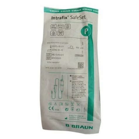 Bbraun Intrafix Safe Set At Rs 150 Disposable Iv Infusion Set In