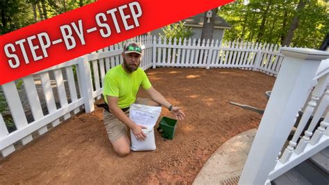 How To Prep And Install Sod Diy Sod Step By Step Youtube