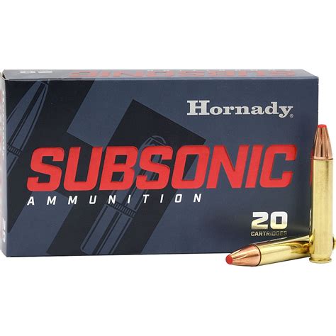 Hornady 350 Legend 250 Gr Sub X Subsonic 20 Rd Ammunition Academy