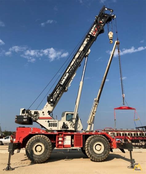 Link Belt Rtc 8080 Series Ii 80 Ton Rough Terrain Crane For Sale Or