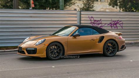 Porsche 911 Turbo S Exclusive Series Goes Topless CarBuzz