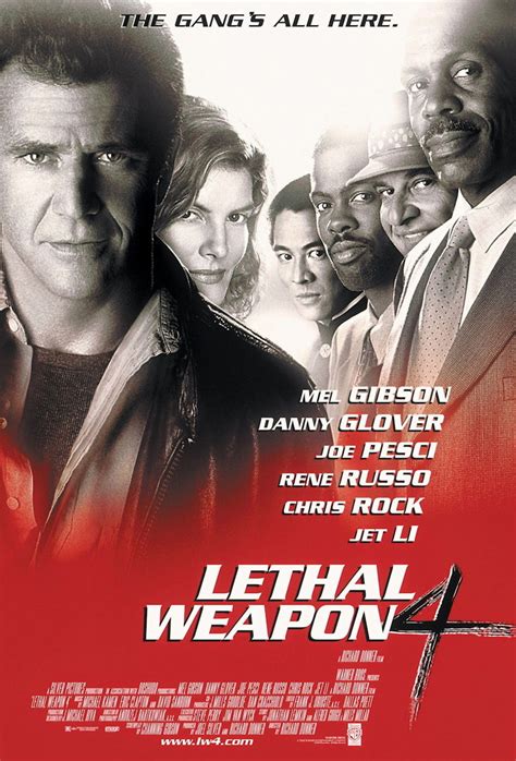 Entering its third season, lethal weapon introduces seann william scott (the american pie franchise) as detective wesley cole, a former international cia operative who has been. Lethal Weapon 4 DVD Release Date December 15, 1998