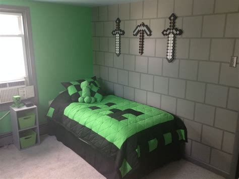sons awesome minecraft bedroom interior design pinterest