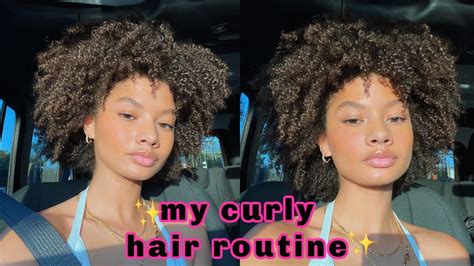 My 3c 4a Curly Hair Routine Grwm Chit Chat Youtube