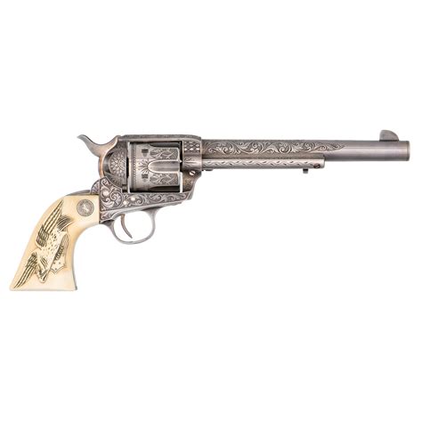 Factory Engraved Colt Single Action Army Revolver