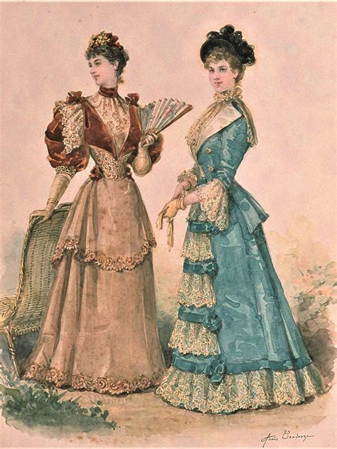 La Mode Illustree 1893 Historical Fashion Victorian Era Fashion