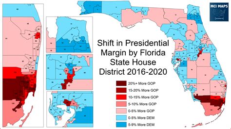 How Floridas State House Districts Voted In 2020 Mci Maps Election